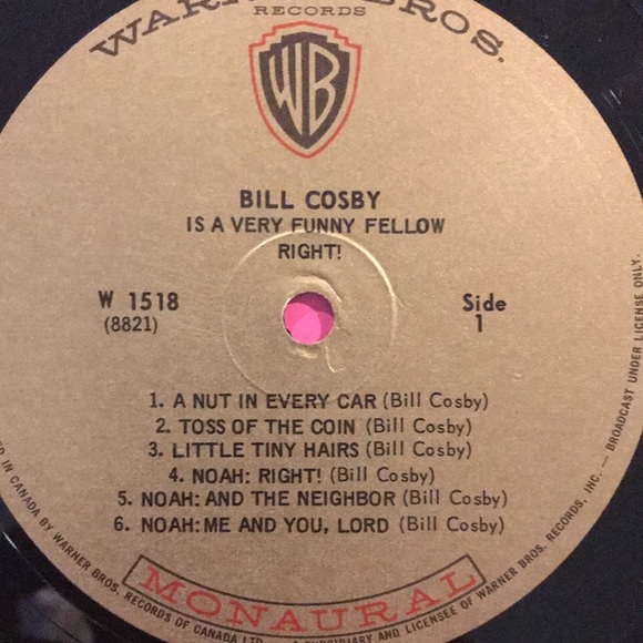 Bill Cosby Is a Very Funny Fellow vintage vinyl album 1963 comedy - Picture 3 of 4